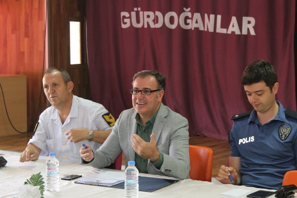 Hacılar’da muhtarlar toplantısı yapıldı 