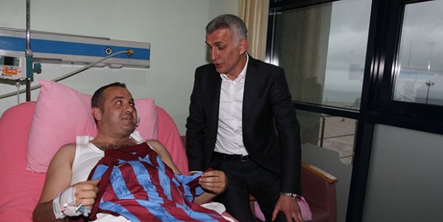 Hacıosmanoğlu'ndan Ufuk Kıran'a ziyaret