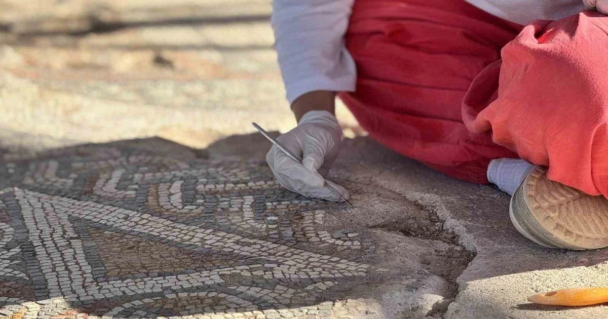Hadrianopolis'te yaklaşık 1600 yıllık saray kompleksinin mozaikleri restore edildi