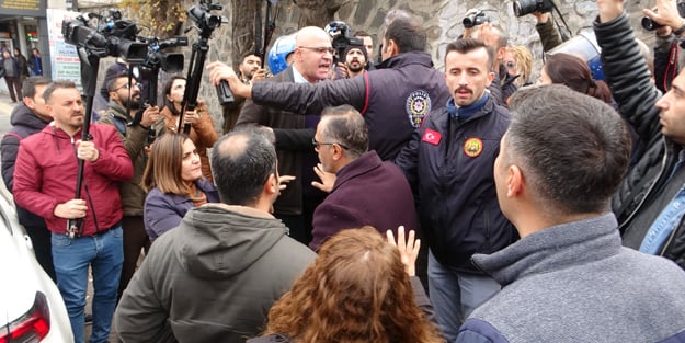 Hadsiz HDP'li vekilden Türk polisine 'Öcalan' tehdidi! Milletin mi PKK'nın mı vekilisin?
