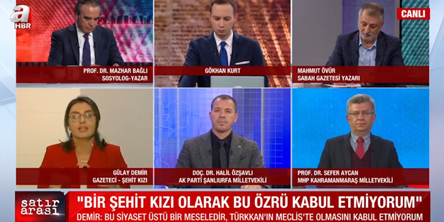 Şehidimizin şehadetini kendince küçümseyen İYİ Partili Güllük'e şehit kızından tepki!