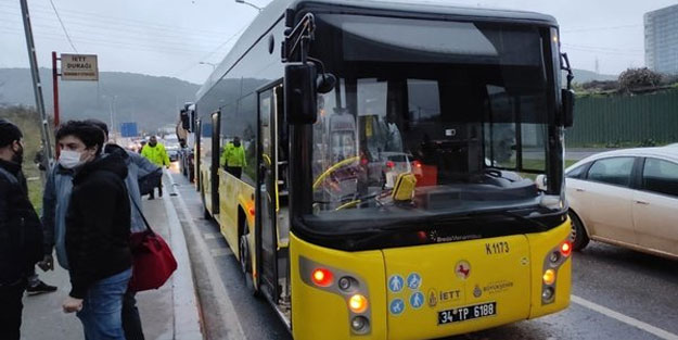 Hafriyat kamyonu İETT otobüsüne çarptı! Çok sayıda yaralı var