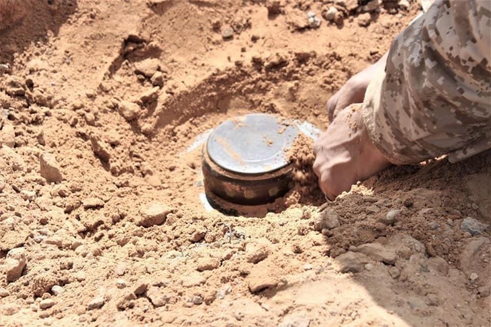 Hafter güçlerinden mayınlı tuzak 