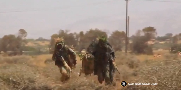 Hafter güçlerinin resmi hesabında Türk Komando Marşlı tanıtım videosu