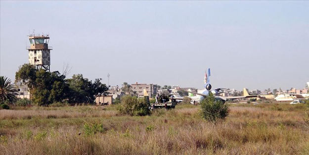 Hafter milisleri rahat durmuyor! Havalimanı'na roketli saldırı