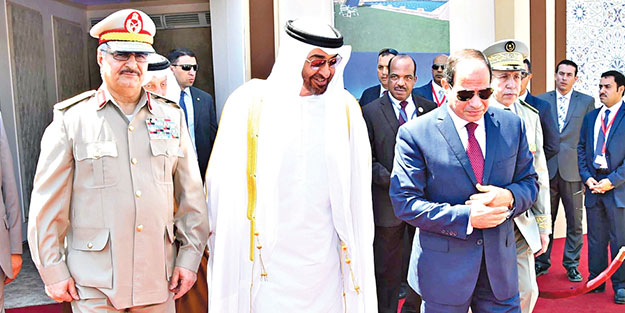 Hafter tehditle hizaya geldi