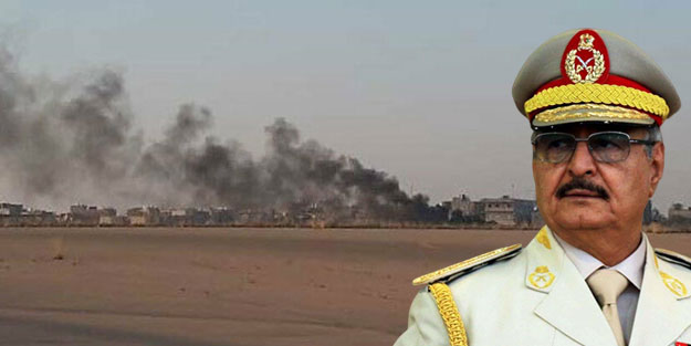 Hafter'den bayram sabahı roketli saldırı