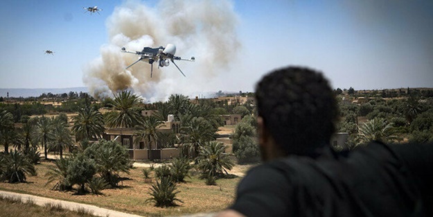 Hafter'e darbe üstüne darbe! Türkiye'nin yeni silahı Libya'da görüldü