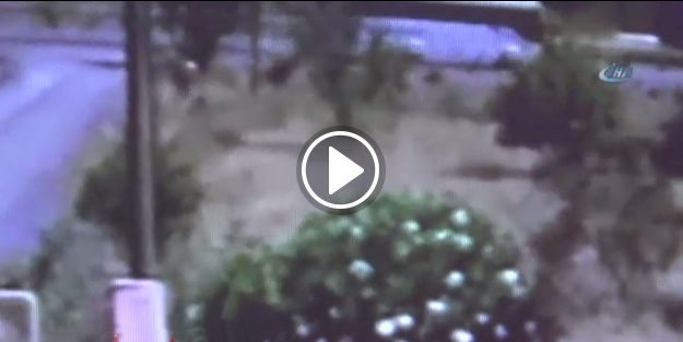 Hain asker kadın kılığında kameralara takıldı