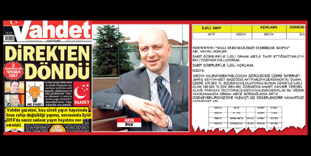 Hain medyayı İpek beslemiş
