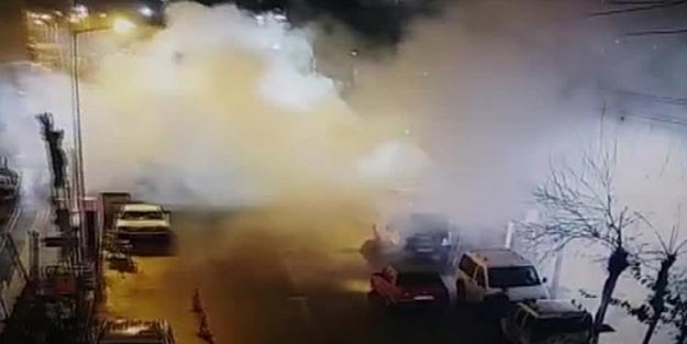 Hain saldırının görüntüleri ortaya çıktı! Etekli