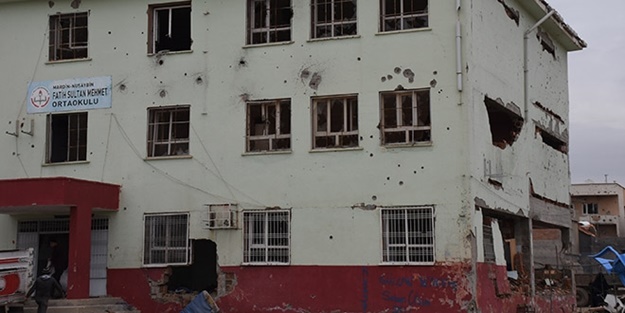 Hainler cami ve okulları bu hale getirdi