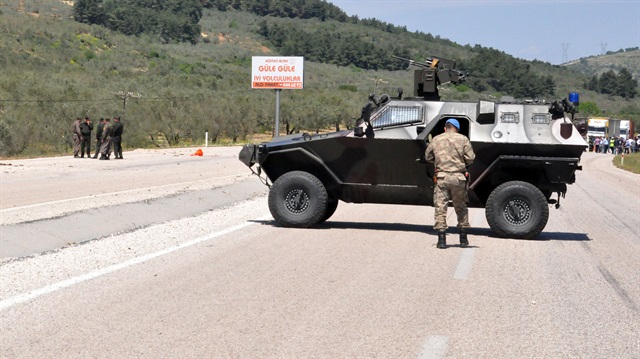 Hainler patlama anını kaydetmiş