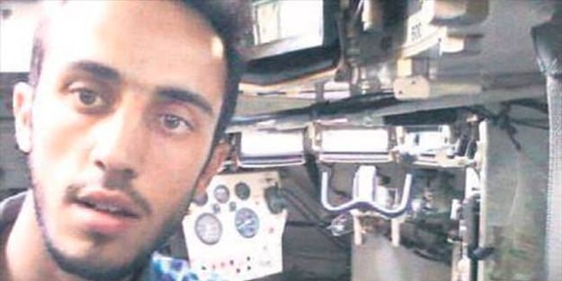 Hainlerin bıraktığı tankı Suriyeli genç yerine teslim etmişti