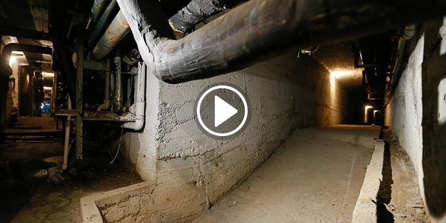 Hainlerin kapatılan okulundan 'tünel' çıktı!