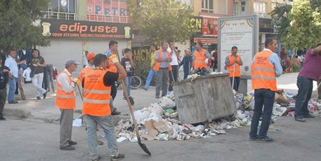 Hainlik sürüyor, çöpleri bakın nasıl topladılar