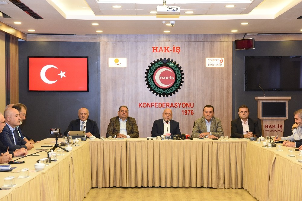 Hak-İş Başkanlar Kurulu toplandı 