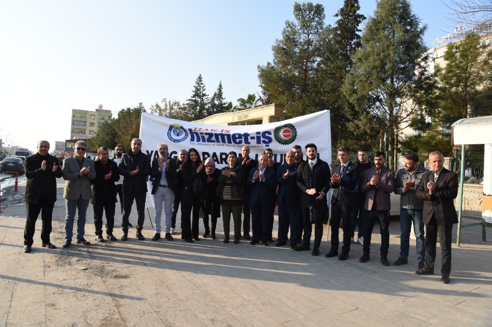 HAK-İŞ Genel Başkanı Arslan’dan Silopi Belediyesince işten çıkarılan işçilere destek 