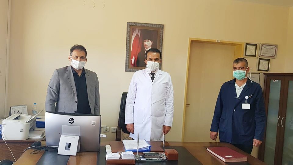 HAK-İŞ’ten Niğde’deki Pandemi Hastanesi çalışanlarına ziyaret 
