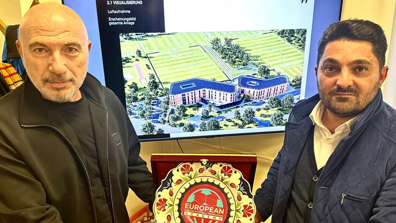 Hakan Bilal Kutlualp ATFF Akademi Başkanı Sedat Aydemir’i ziyaret etti