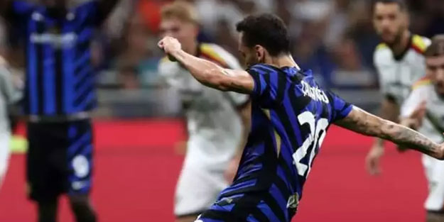 Hakan Çalhanoğlu attı takımı kazandı