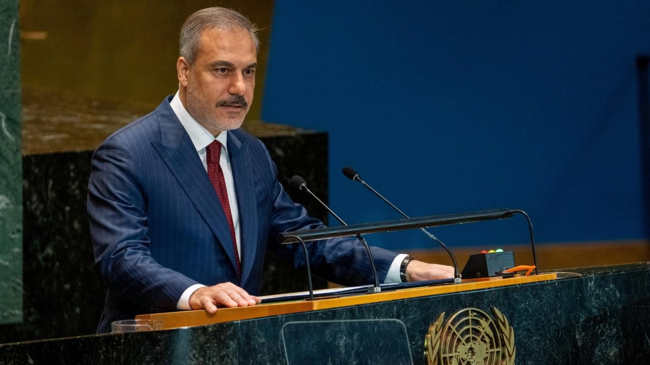 Hakan Fidan BM’de konuştu: Dünya beşten büyüktür!