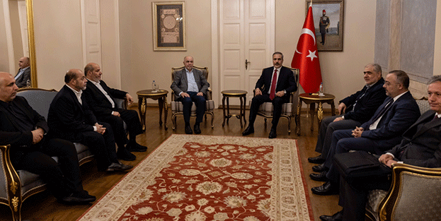 Hakan Fidan Hamas üyeleri ile görüştü!
