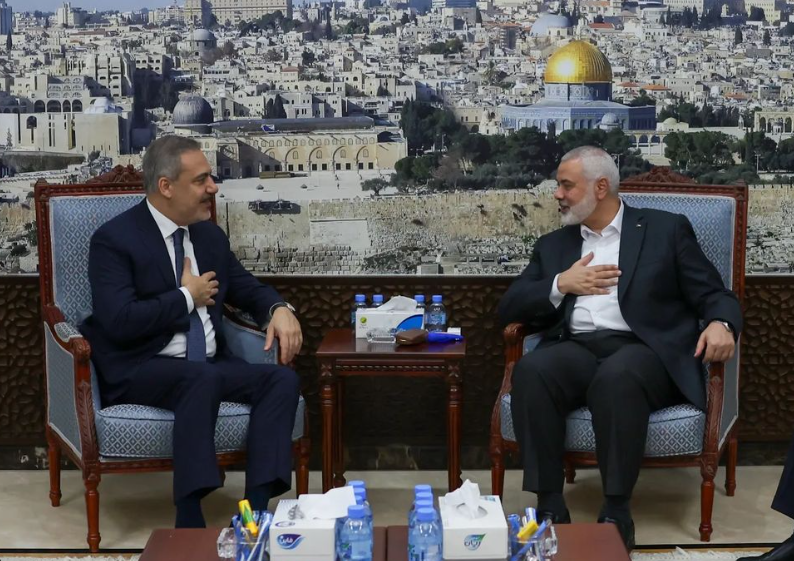 Hakan Fidan'dan Haniye açıklaması