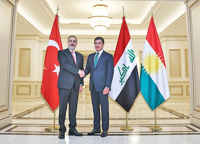 Hakan Fidan'dan Irak'ta yoğun mesai: PKK virüsünü hep beraber Iraktan temizleyeceğiz