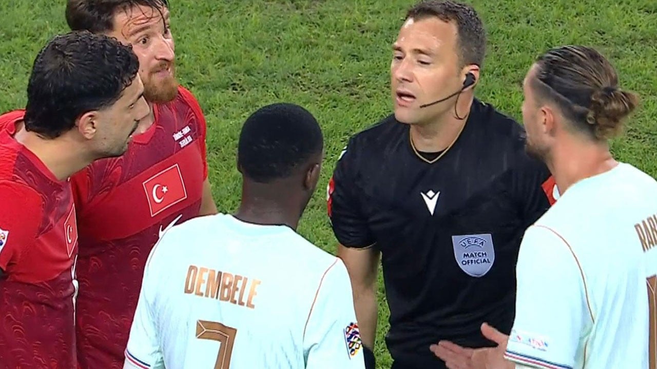 "Hakem emin değildi, Fransızların etkisinde kaldı"! Milli oyuncudan kırmızı kart tepkisi