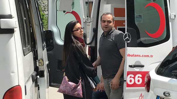 Hakim, katip, mübaşir geldi ve… Ambulansta boşandılar