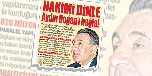 Hakimin eşini de dinlemişler
