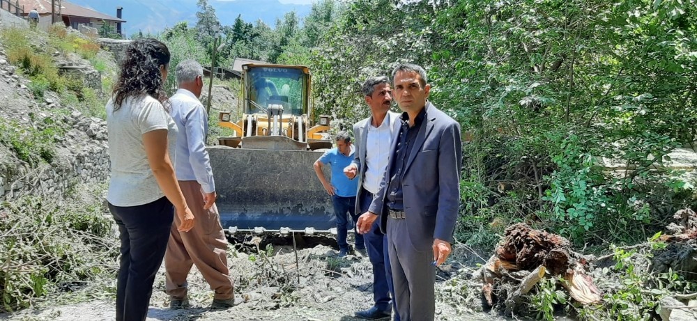 Hakkari Belediyesinden üstyapı çalışması 