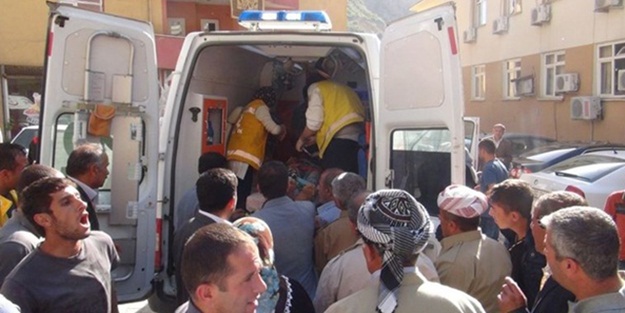 Hakkari patlama: 2 yaralı