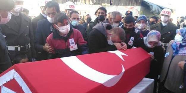 Hakkari şehidi Enes Yıldız Ardahan’da son yolculuğuna uğurlandı