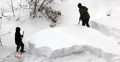 31 köy ve mezra yolu ulaşıma kapandı
