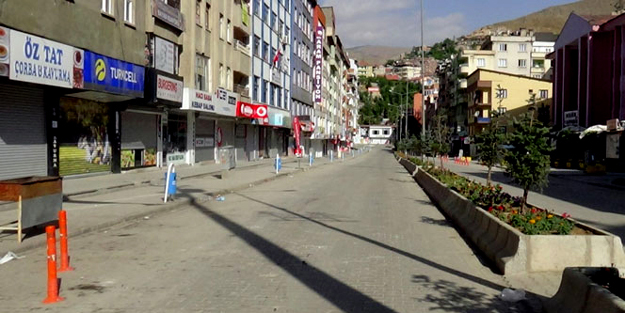 O ilçede de sokağa çıkma yasağı