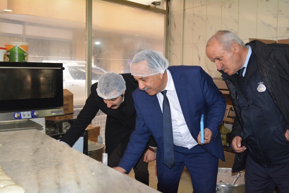 Hakkari zabıtasından hijyen denetimi 