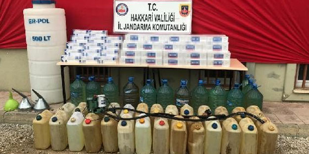 Hakkari'de 5 bin 250 paket gümrük kaçağı sigara ele geçirildi