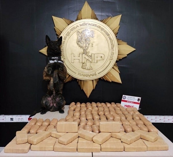Hakkari’de 62 kilo eroin ele geçirildi 