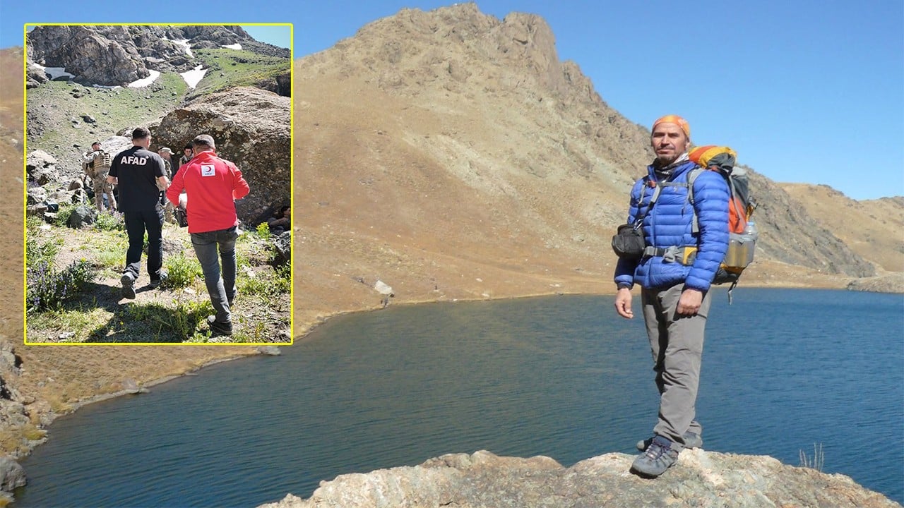 Hakkari'de Cilo Sat Dağı'nda kaybolan dağcının cansız bedenine ulaşıldı