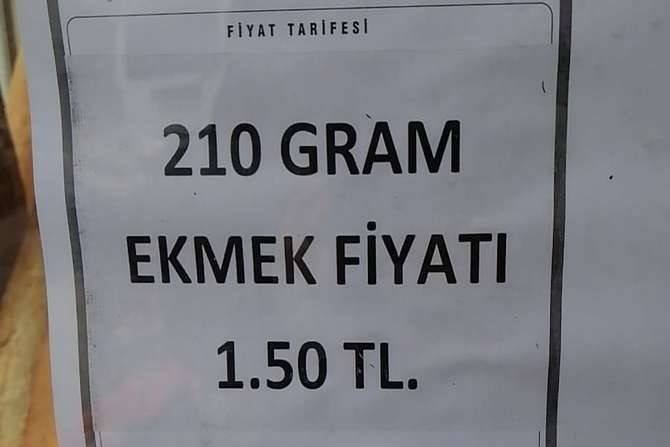 Hakkari’de ekmek zamlandı 