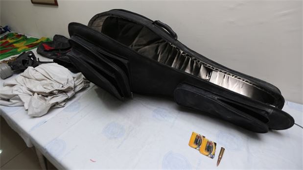 Hakkari'de gitar çantasından bomba düzeneği çıktı