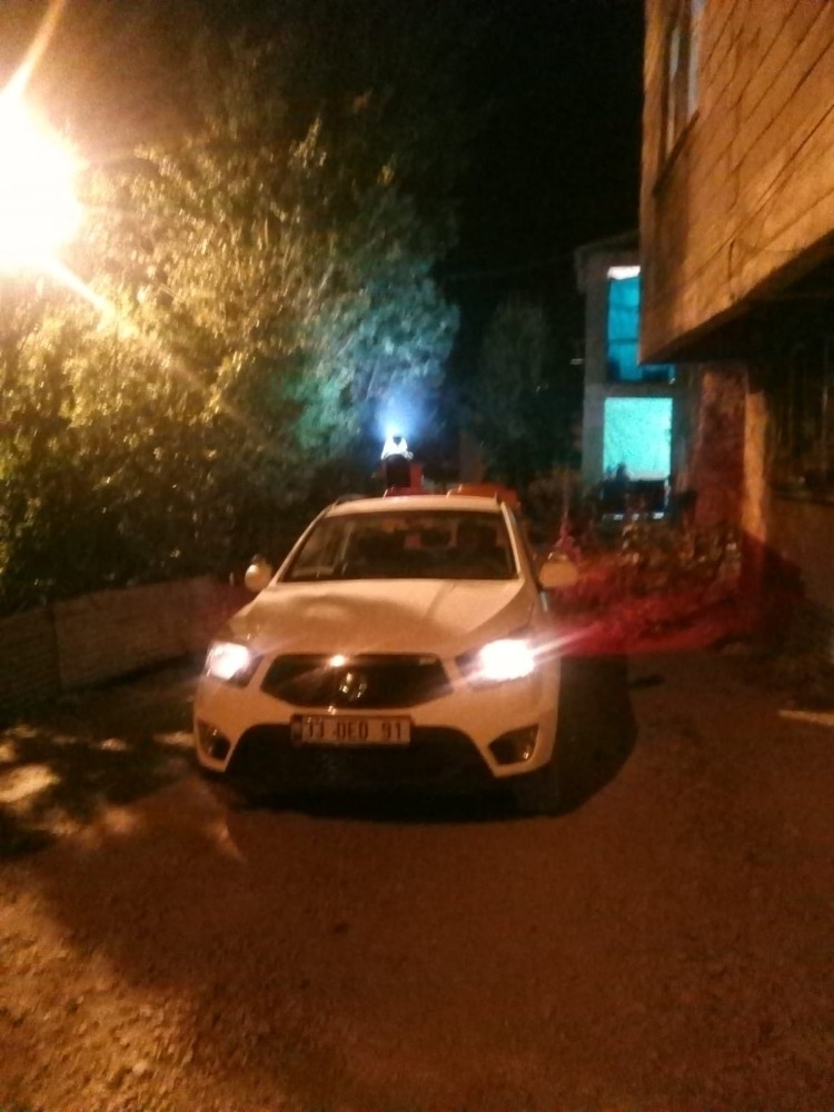 Hakkari’de haşerelerle mücadele çalışması 