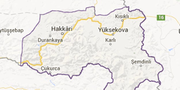 Hakkari'de patlama!