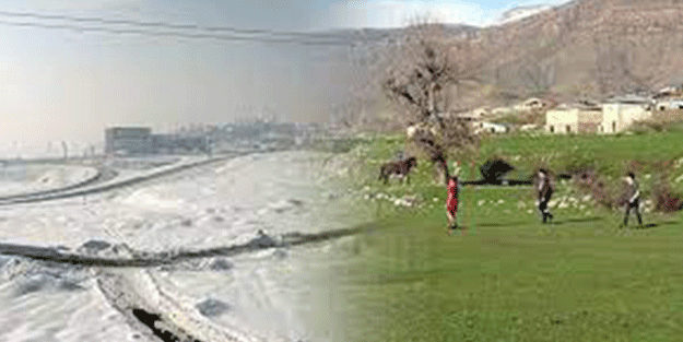 Hakkari'de iki mevsim arası 100 kilometre