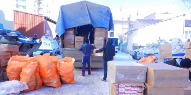 Hakkari'de kaçak sigara operasyonu