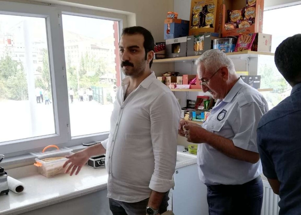 Hakkari’de kantin denetimi 