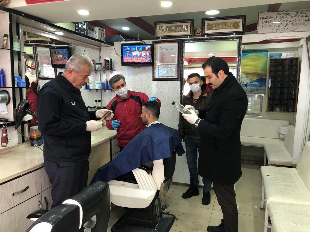 Hakkari’de korona virüs denetimi 