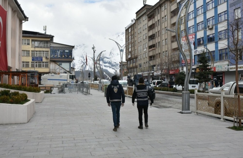 Hakkari’de korona virüs tedbirleri 